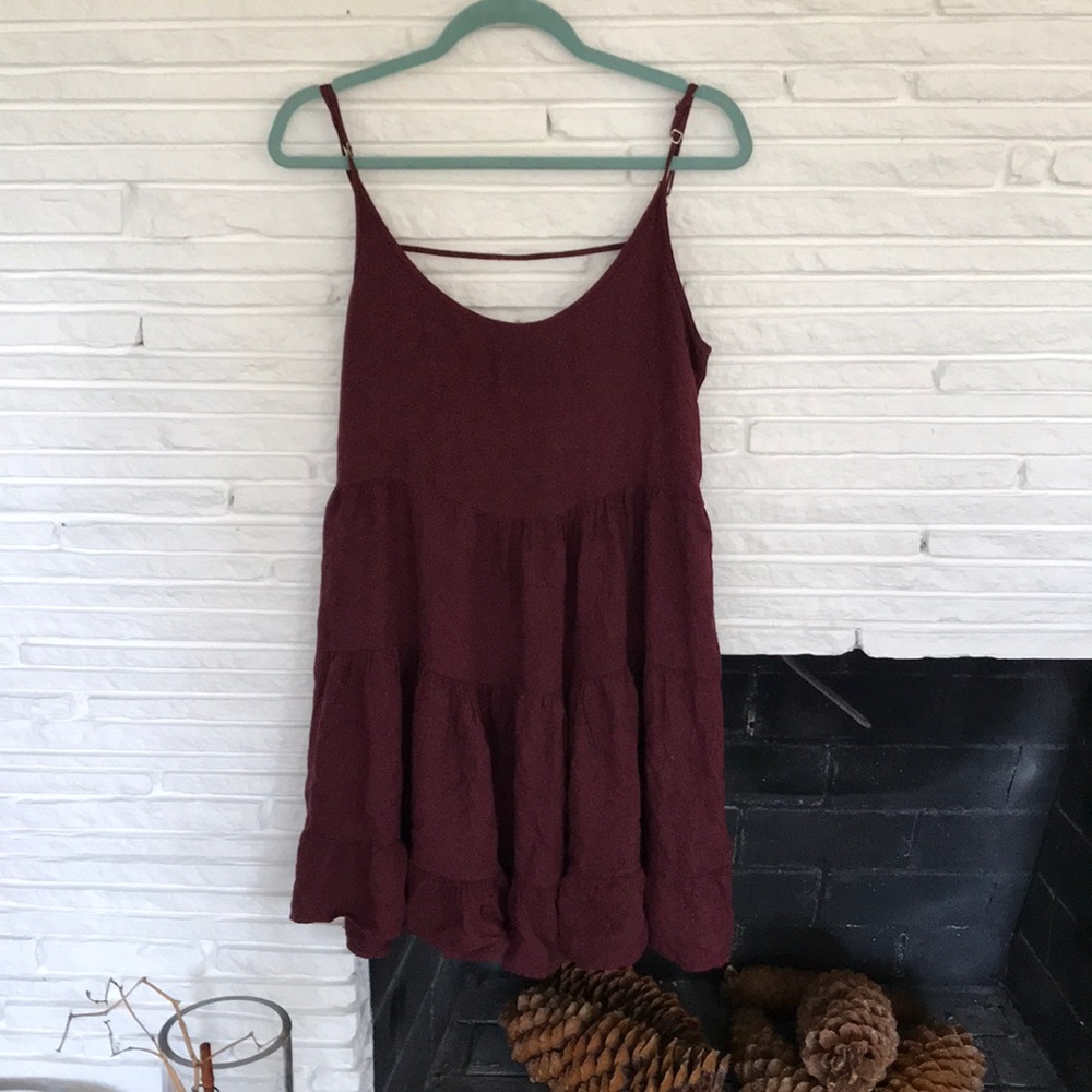 Maroon Brandy Melville dress